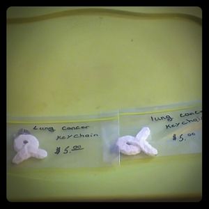 Cancer keychain